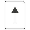 Upload file icon