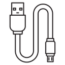 USB cable icon