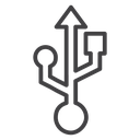 USB connection icon