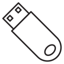 Usb drive icon