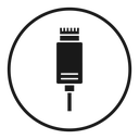 USB type c icon