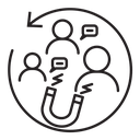 Useer engagement icon