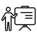 User chalkboard 4 icon