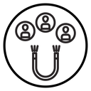 User engagement icon