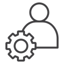 User gear icon