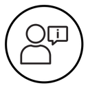 User information icon