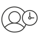 User time icon