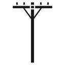 Utility pole 4 icon