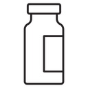 Vaccine vial icon