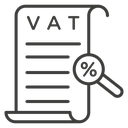 Value added tax VAT icon