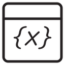 Variable symbol icon