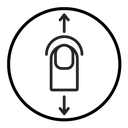 Vertical Swipe icon