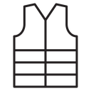 Vest jacket icon