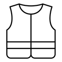 Vest jacket icon