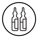 Vial medical icon