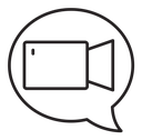 Video call icon