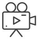 Video camera icon