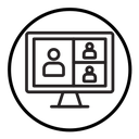 Video chat icon