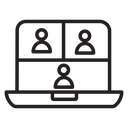 Video conference icon