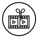 Video editing icon