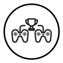 Video game contest icon