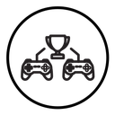 Video game contest icon