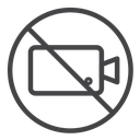 Video off icon