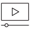 Video tutorial icon