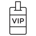 VIP pass icon