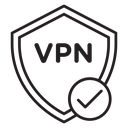Virtual private network icon