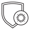 Virus protection icon