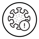 Virus Warning Alert icon