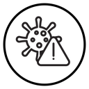 Virus Warning Alert icon