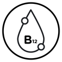 Vitamin B12 drop icon