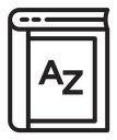 Vocabulary icon