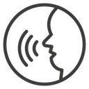 Voice control icon