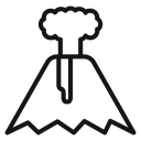 Volcano icon
