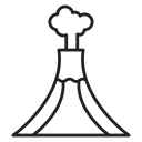 Volcano icon