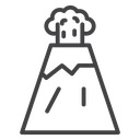 Volcano icon