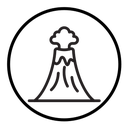 Volcano icon