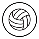Volley ball icon