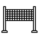 Volleyball Net Poles icon