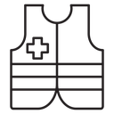 Volunteer vest icon