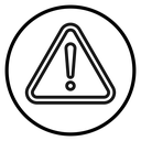 Warning triangle icon