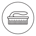 Washing brush icon