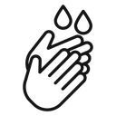 Washing hands icon