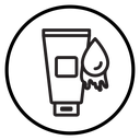 Water-based lubricant icon