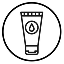Water-based lubricant icon