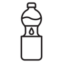 Water Bottle Droplet icon