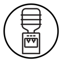 Water dispenser icon